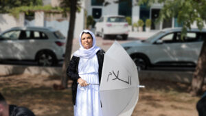 Peace message from a Yazidi women